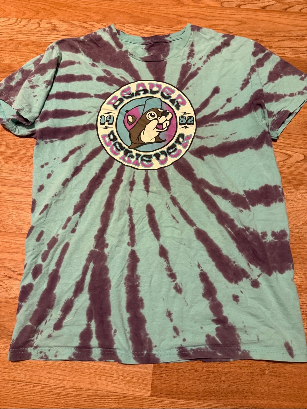 Buc-ee’s beaver tie dye t-shirt